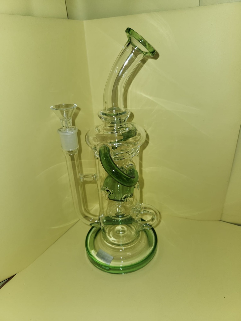 RECYCLE 2 COLORED TUBE AND SPHERE WATER PIPE (55908952)